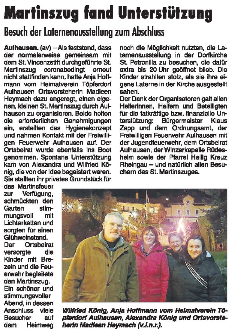 Echo Martinszug